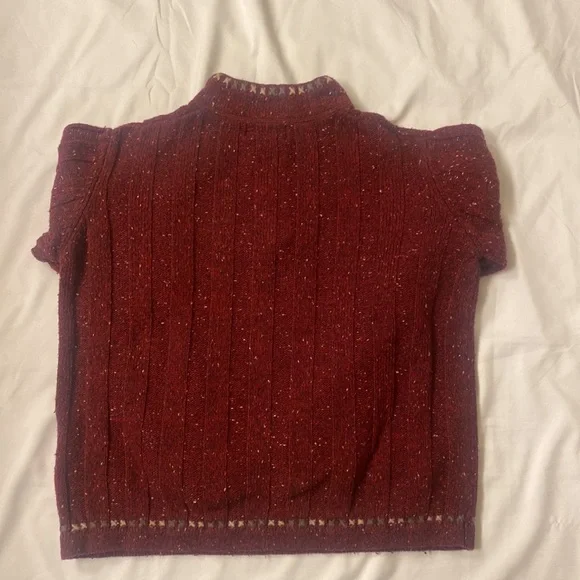 Woolrich 1/4 zip sweater size M - Picture 2 of 4